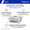 Brother all-in-one printer with built-in paper cutter and wireless connectivity
