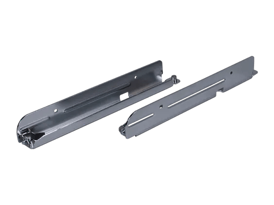 Brother printer rack-mount rails for secure server installation