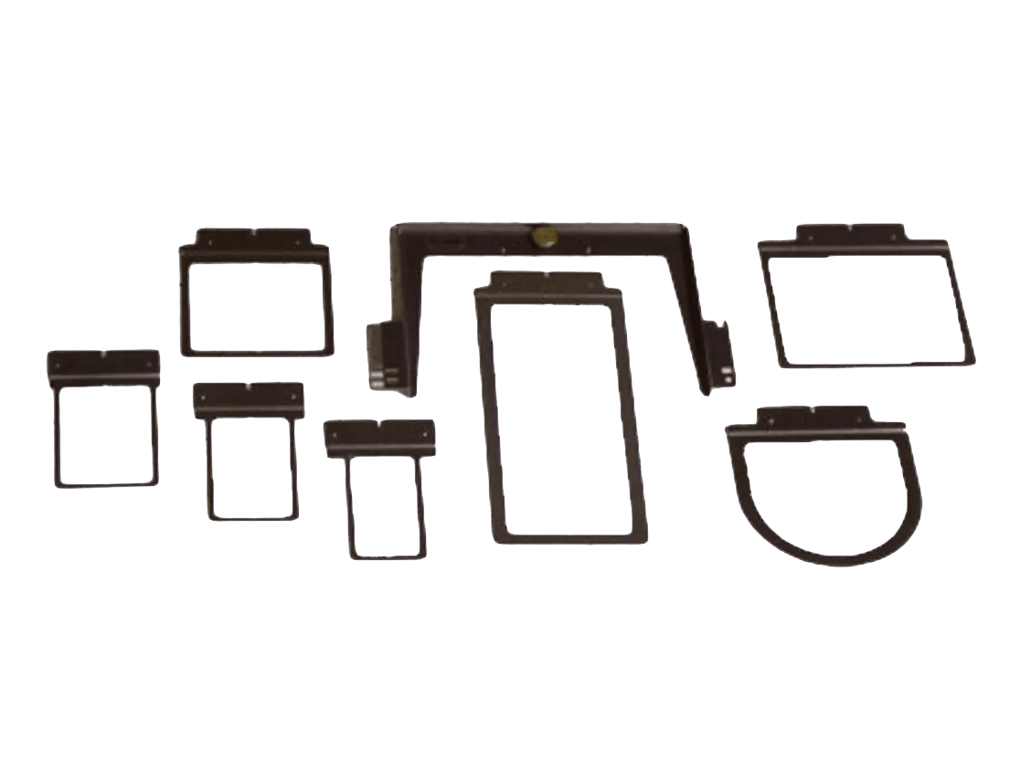 Brother embroidery hoop set with multiple frame sizes for sewing machines