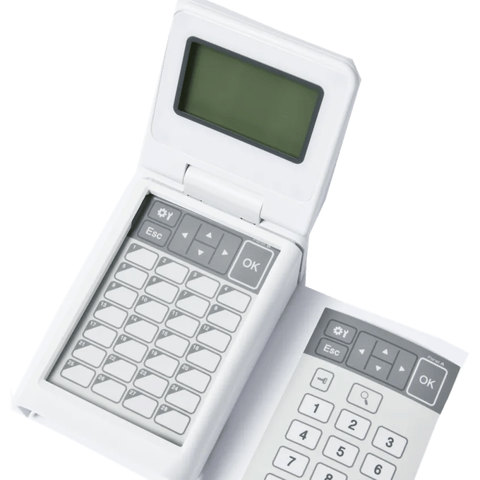 Rotuladora Brother con pantalla LCD y teclado QWERTY para etiquetas personalizadas