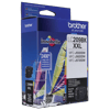 Brother LC209BKXXL super high-yield black ink cartridge packaging with 2400-page yield