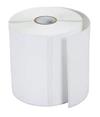 Brother white thermal label roll with core, continuous feed for label printers