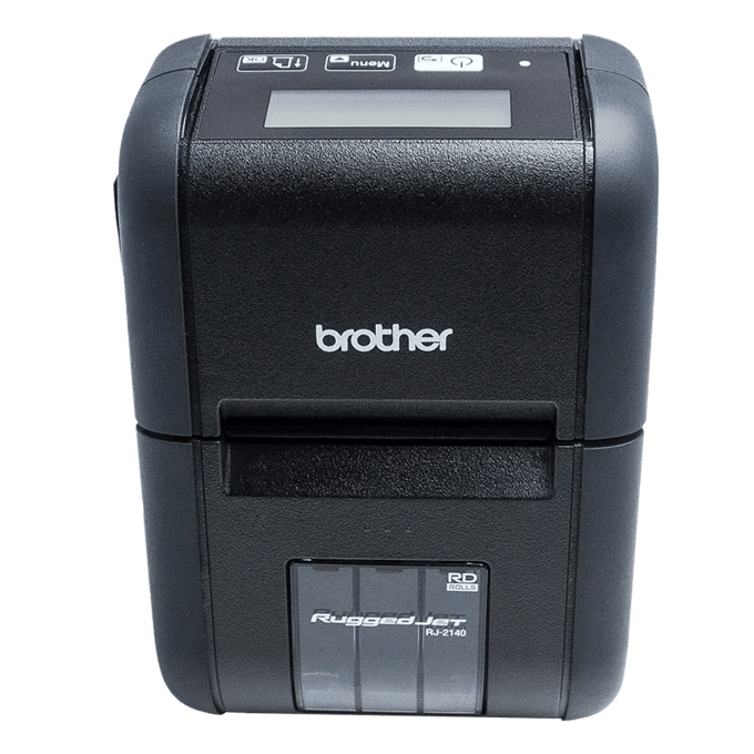 Brother RJ-2140 mobile thermal printer with wireless connectivity