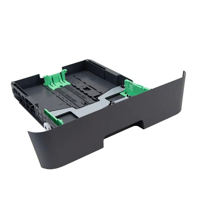 Brother printer paper tray with adjustable guides for multiple paper sizes