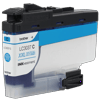 Brother LC3037C cyan ink cartridge with super high-yield INKvestment technology