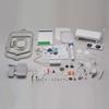 Brother sewing machine accessories kit with embroidery hoops, presser feet, and tools