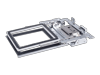Brother printer platen assembly with metal frame and mounting hardware