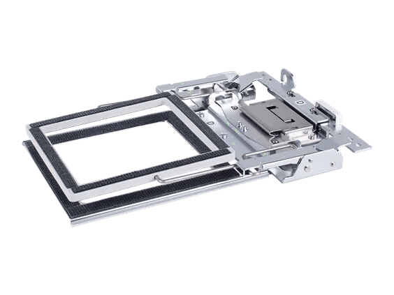 Brother printer platen assembly with metal frame and mounting hardware