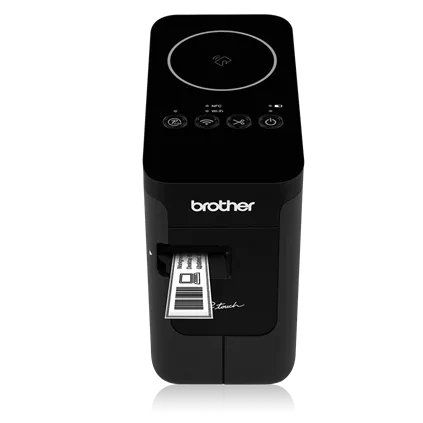 Brother P-touch label maker with wireless connectivity and touchscreen display