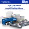 Brother Genuine TN229XXLY Super High Yield Yellow Toner Cartridge, Black, small