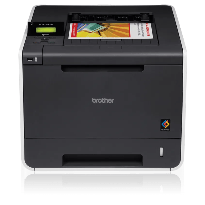 Brother HL-4150CDN color laser printer with dual paper trays