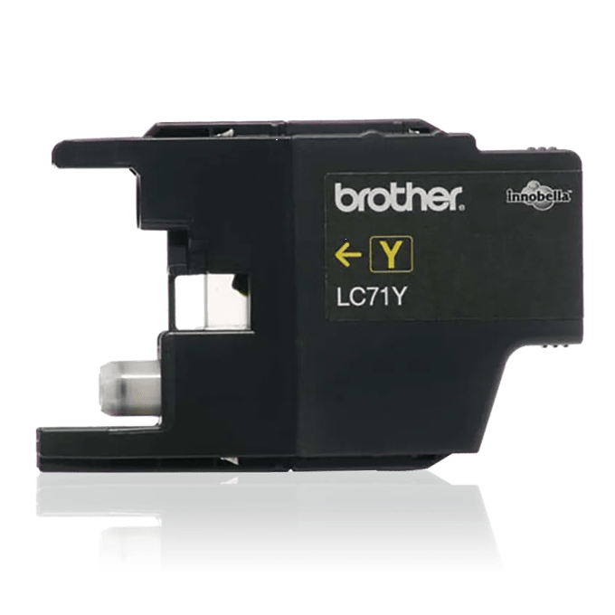 Brother LC71Y yellow ink cartridge with Innobells technology