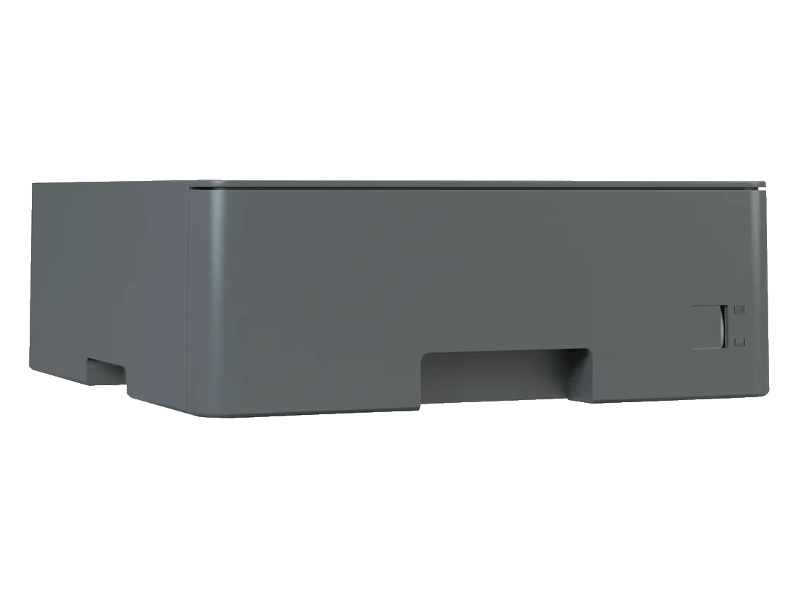 Brother LT6500 lower paper tray with 500-sheet capacity, right side view