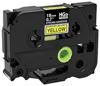 Brother HGe-S6415PK black on yellow extra-strength adhesive label tape cartridge