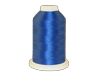 Brother ETP420 blue embroidery thread spool on white background