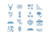 Brother decorative winter holiday cutting patterns with snowflakes, reindeer, and seasonal designs