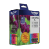 Brother LC30133PKS XL color ink cartridge value pack with 400+ page yield