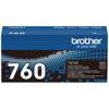 Brother TN760 high-yield toner cartridge packaging with blue and black design