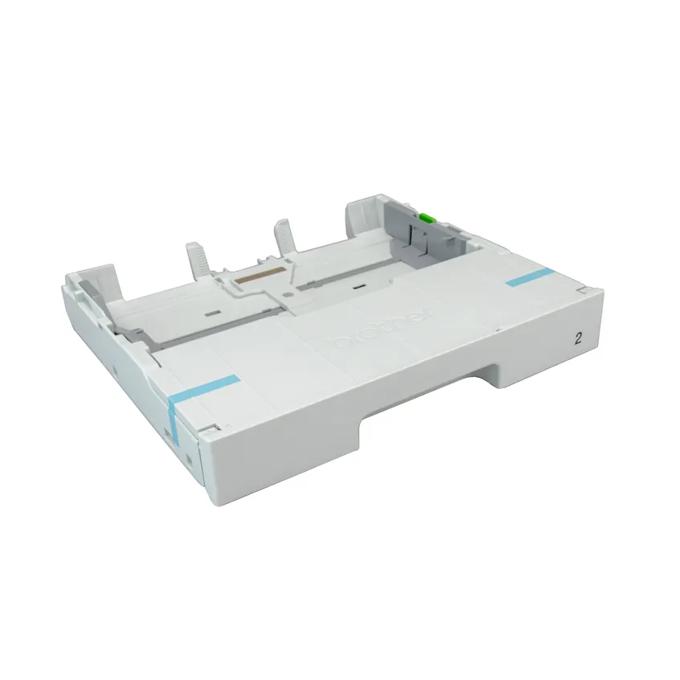 Brother printer paper tray with adjustable guides for multiple media sizes