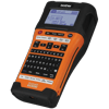 Brother P-touch EDGE industrial label maker with QWERTY keyboard and LCD screen