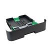 Brother printer paper tray with dual-sided media guides and adjustable width settings