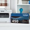 Brother Genuine TN450 High-yield Black Toner Cartridge, , small
