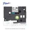 Brother P-touch TZe-145 laminated label tape cartridge, 18mm, white print on clear background