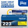 Brother Genuine TN223C Standard-yield Cyan Toner Cartridge, , small