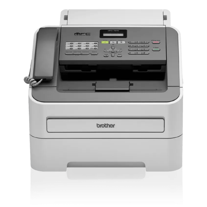 Brother MFC-7240 all-in-one laser printer with fax and phone handset