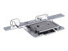 Brother printer hinge assembly with metal mounting brackets and screws