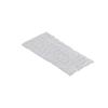 White mop head refill with looped cotton strands on white background