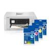 Brother MFC-J4355DW all-in-one wireless inkjet printer with LC506XXL high-yield ink cartridges