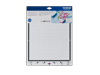 Brother ScanNCut DX standard tack adhesive cutting mat with grid and floral design header