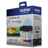 Brother LC30373PKS XXL super high-yield color ink cartridge 3-pack with INKvestment Tank technology