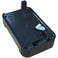 Brother rechargeable battery base with charging contacts and mounting clip