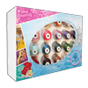Brother Disney Princess embroidery thread set with 18 colorful spools in display box