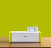 Brother ScanNCut SDX85 cutting machine in lime with touchscreen display