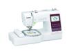 Brother SE725 embroidery and sewing machine with touchscreen and floral hoop design