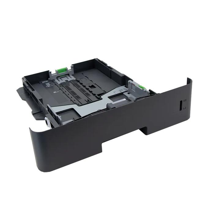 Brother printer paper tray with adjustable guides for multiple paper sizes