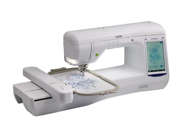 Brother Innov-is BP2100 sewing and embroidery machine with touchscreen and embroidery hoop