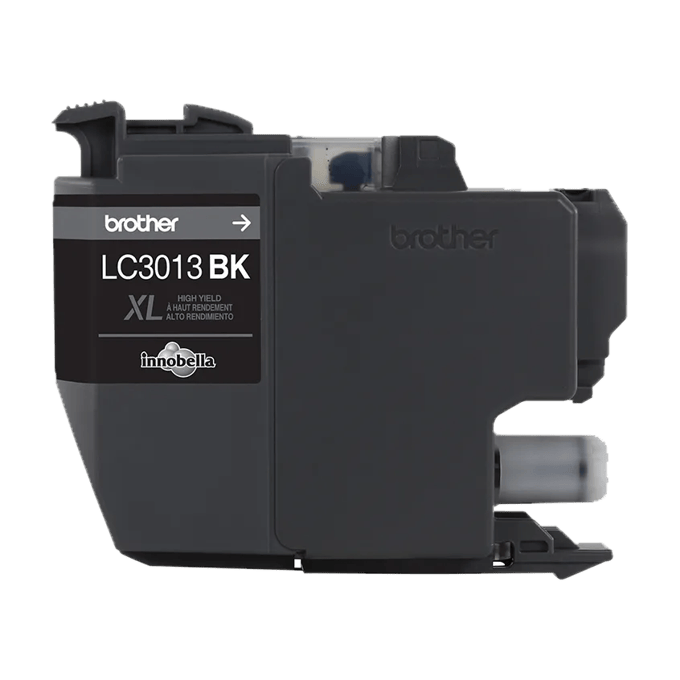 Brother Genuine LC3013BK High-yield Black Ink Cartridge, Black, large