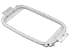 Brother PRF300 embroidery hoop frame with adjustable clamps
