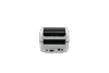 Brother TD-4420DN label printer rear view with ethernet and power ports