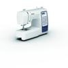 Brother CP2160F sewing machine with blue floral design panel and LCD screen