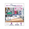 Brother BES 4 Dream Edition wireless upgrade kit with embroidery machine in craft room