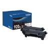 Brother TN920XL high-yield black toner cartridge 2-pack with packaging
