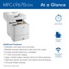 Brother MFC-L9670CDN color laser all-in-one printer with touchscreen and duplex scanning