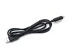 Black USB cable with USB-A and USB-C connectors for Brother printer connectivity