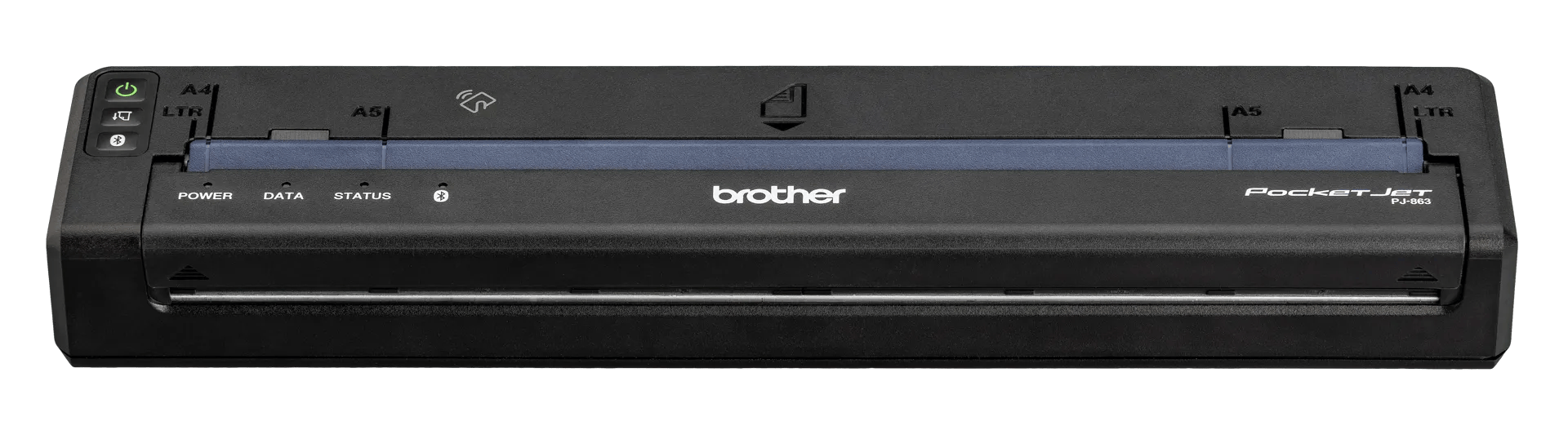 Brother PocketJet PJ-863 portable printer with wireless and Bluetooth connectivity