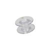 Clear plastic bobbin for Brother sewing machine thread storage